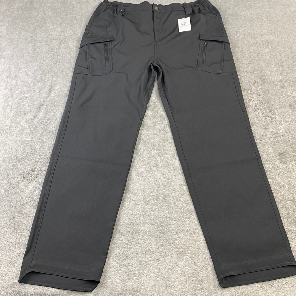 Flexcamo Tactical Series Cargo‎ Pants Mens 3XL-32 Charcoal Grey Techwear Hiking